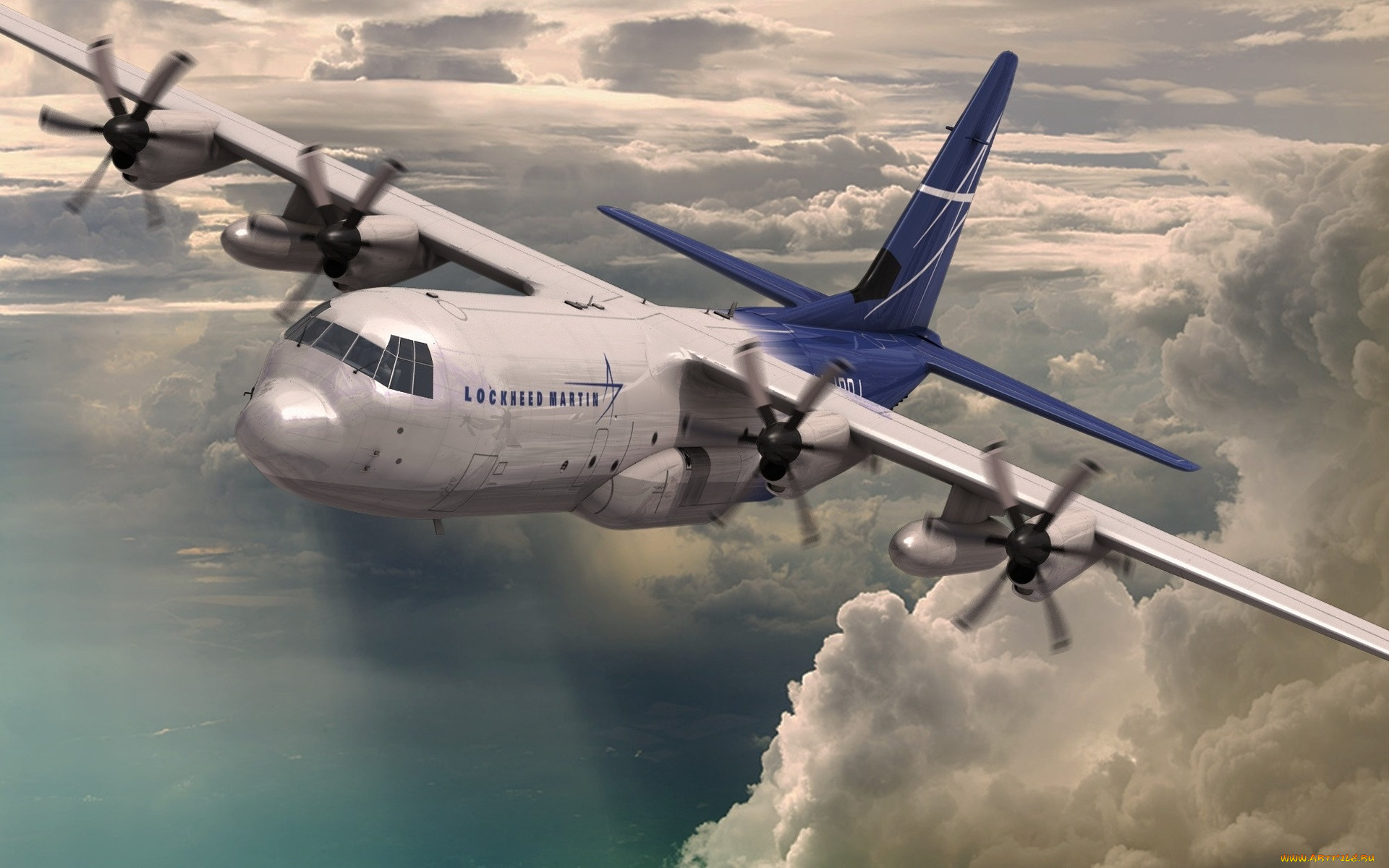 lockheed martin lm-100j hercules, , 3, , v-graphic, , , lockheed, martin, lm-100j, hercules, , 